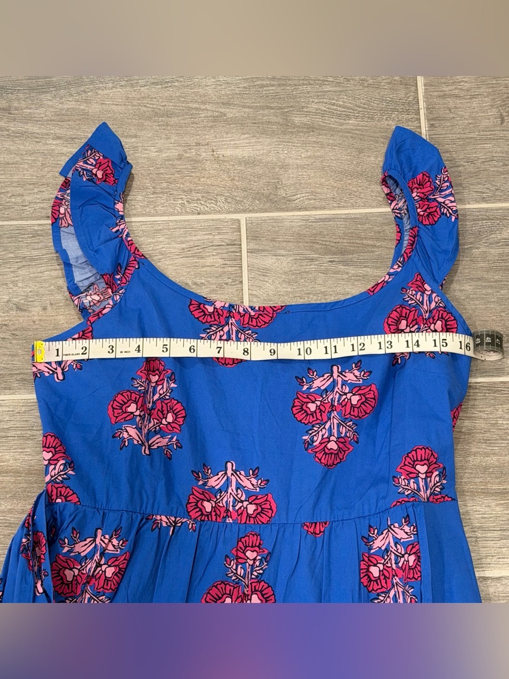 NWT! J. Crew Cotton Floral Tie-Waist Midi Dress. Size 12. - Picture 8 of 10